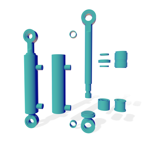 hydraulic cylinder image